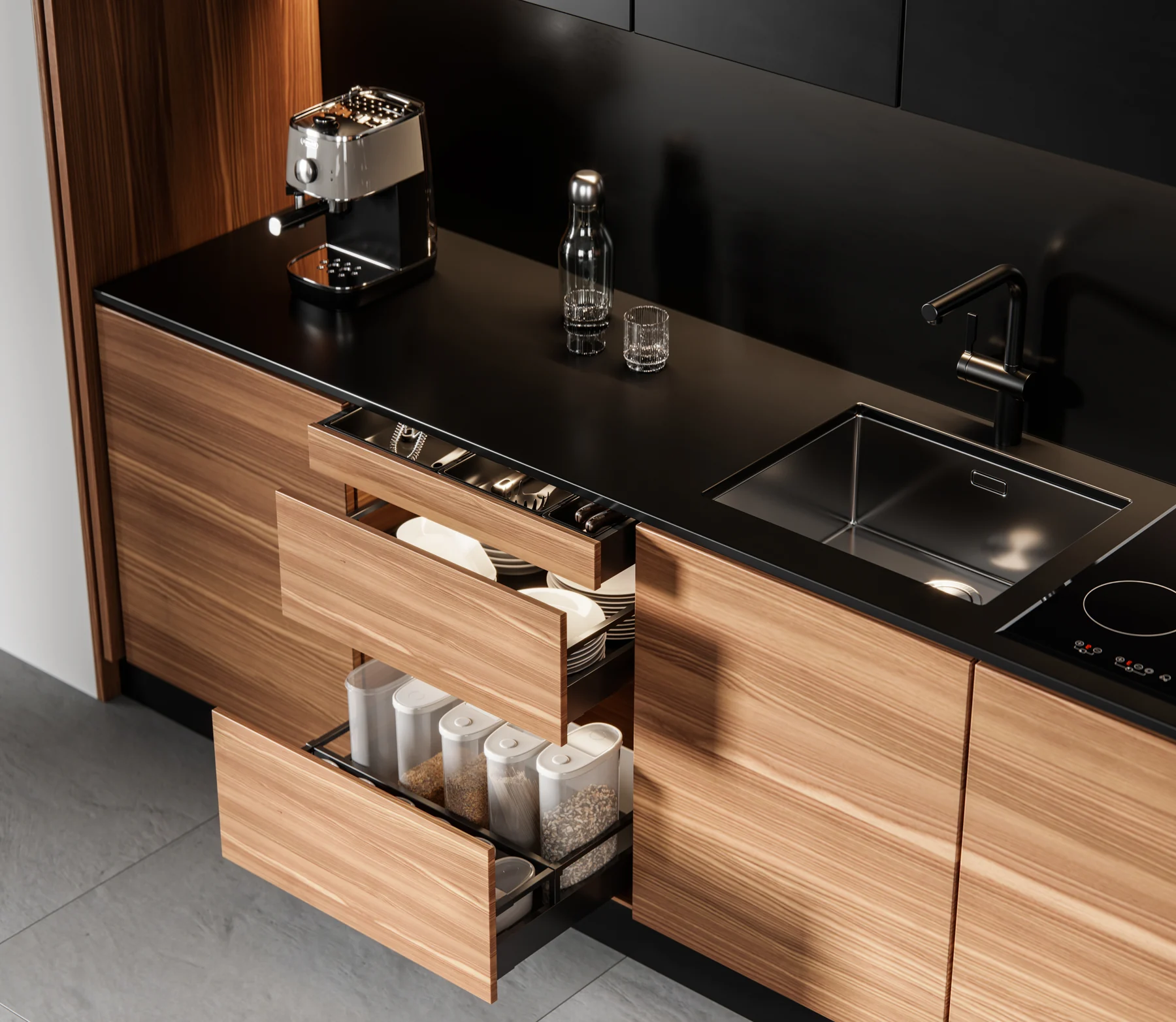 BOCARNI ba05 storage cabinetry design
