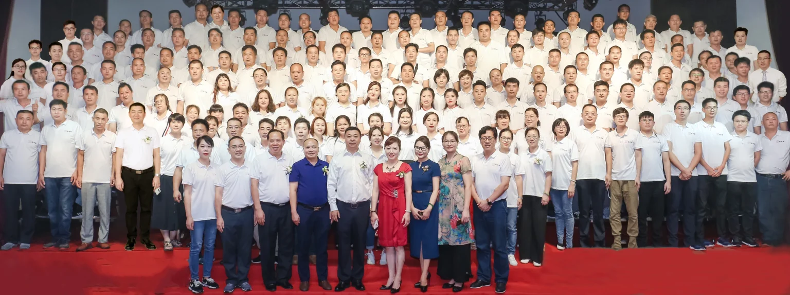 BOCARNI company anniversary team photograph